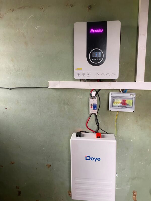 Installation solaire 5 kWh Deye à Lomé