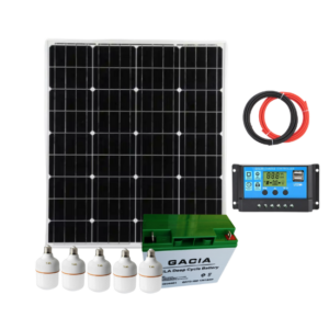 Kit solaire 4 lampes